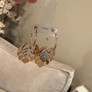 Gold Leaf earrings